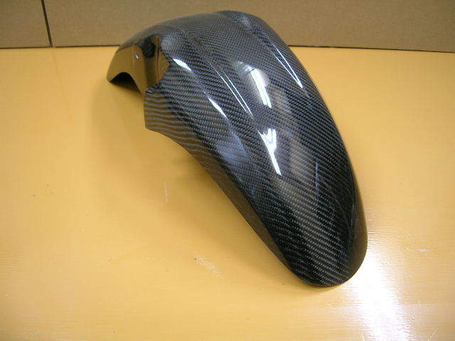 綾織りGSX1400用カーボンフェンダーの(フロント)｜売買された