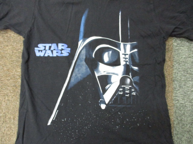USA製　スターウォーズ　80s90sヴィンテージ　ダース・ベイダー　Tシャツ　メンズL　黒　映画Tシャツ　アメリカ製Tシャツ　半袖シャツ06101 WARS 90s STAR Inch Collectible OF