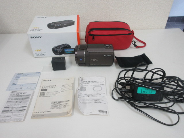 ny002☆SONY ソニー ハンディカム FDR-AX45 美品 2~3回使用のみ Handycam