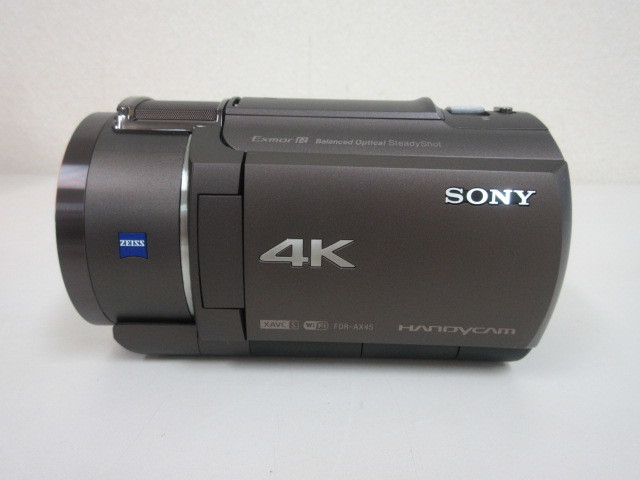 ny002☆SONY ソニー ハンディカム FDR-AX45 美品 2~3回使用のみ Handycam