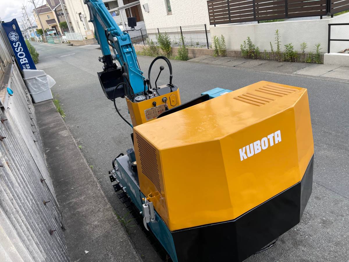 クボタ KH5H ユンボ 鉄キャタ バックホー クボタ ユンボ KH-5H ミニショベル 鉄キャタ 下取り可能です(建設機械