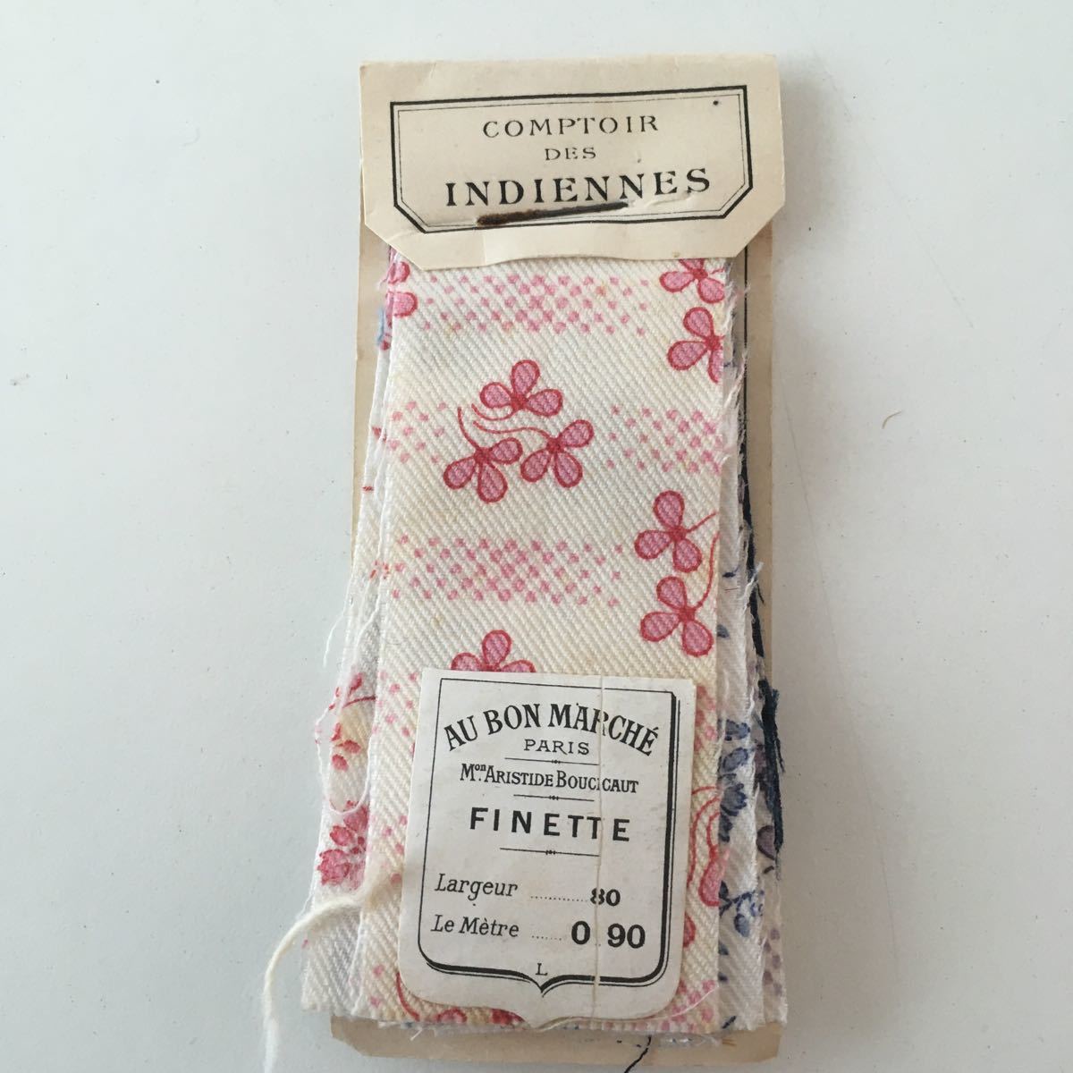 Au Bon AU BON Marche フランス アンティーク - MARCHE LES fabric Lisaandolive ANNEES folder samples RUKA