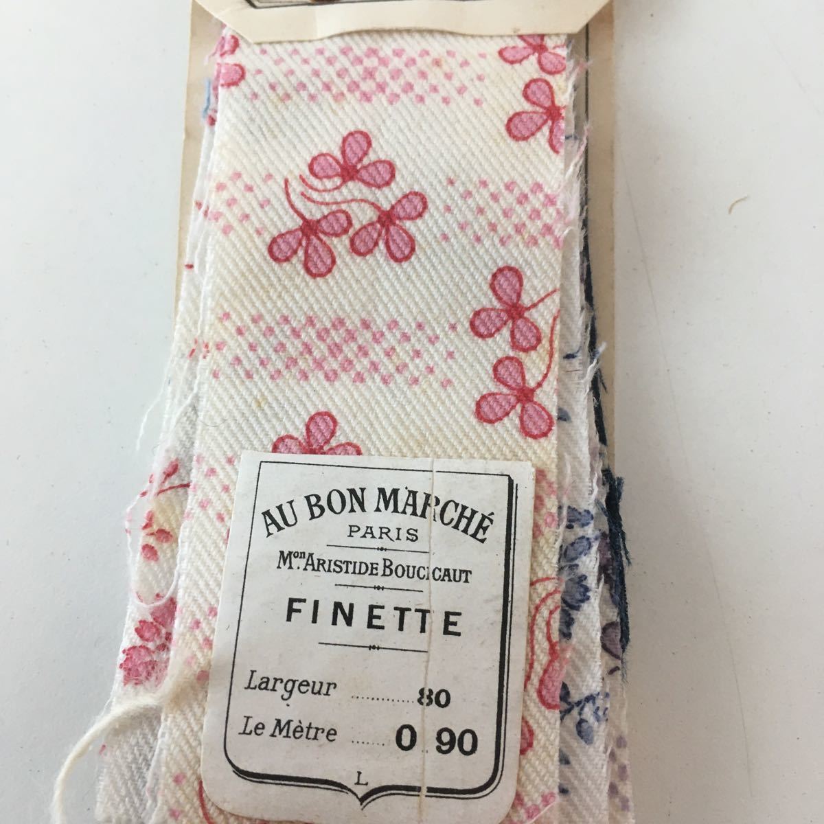 Au Bon AU BON Marche フランス アンティーク - MARCHE LES fabric Lisaandolive ANNEES folder samples RUKA