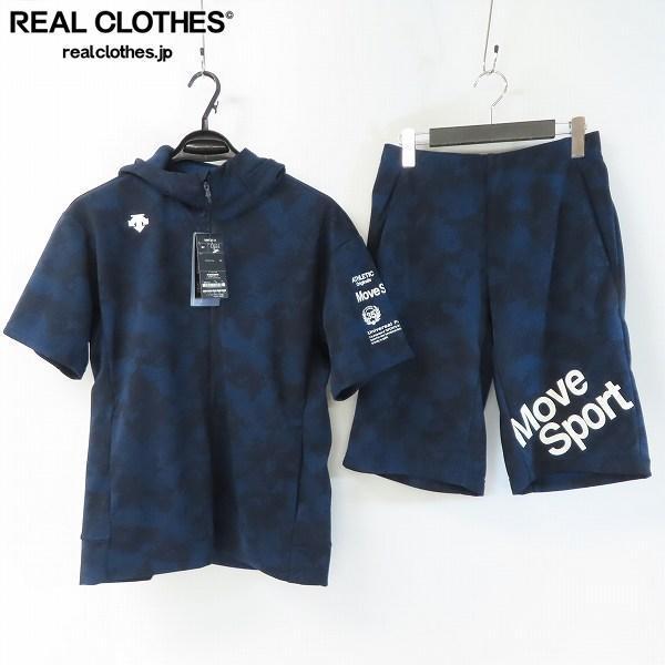 ☆【未使用】DESCENTE/デサント S.F.TECフーデッドジャケット/パンツ