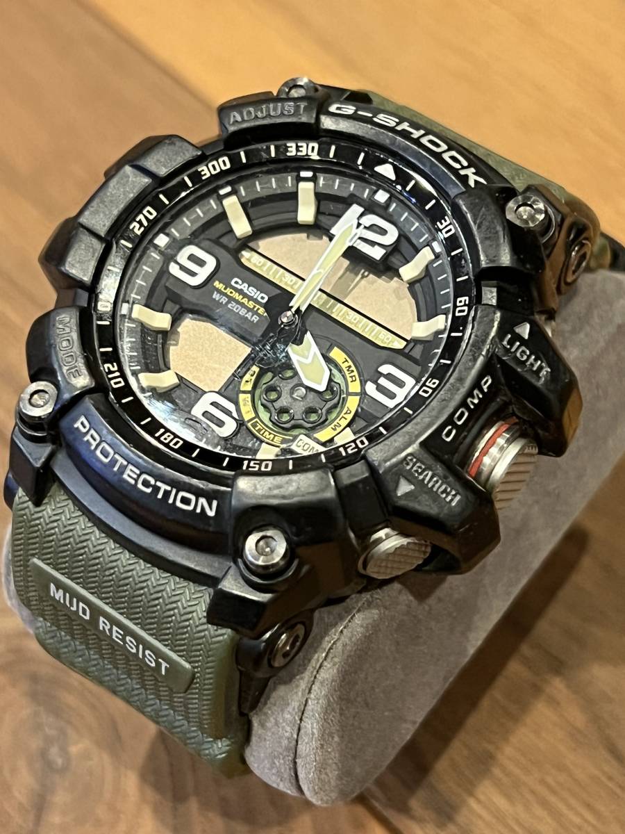 良品 電池切 人気商品 G-SHOCK GG-1000-1A3JF MUDMASTERマッドマスター 