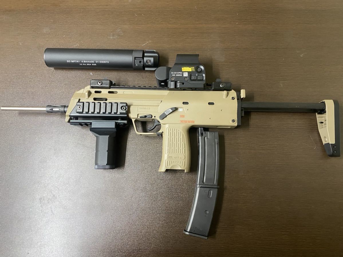 東京マルイ MP7A1 ガスブローバック 予備マガジン付き｜Yahoo | MP7 18 