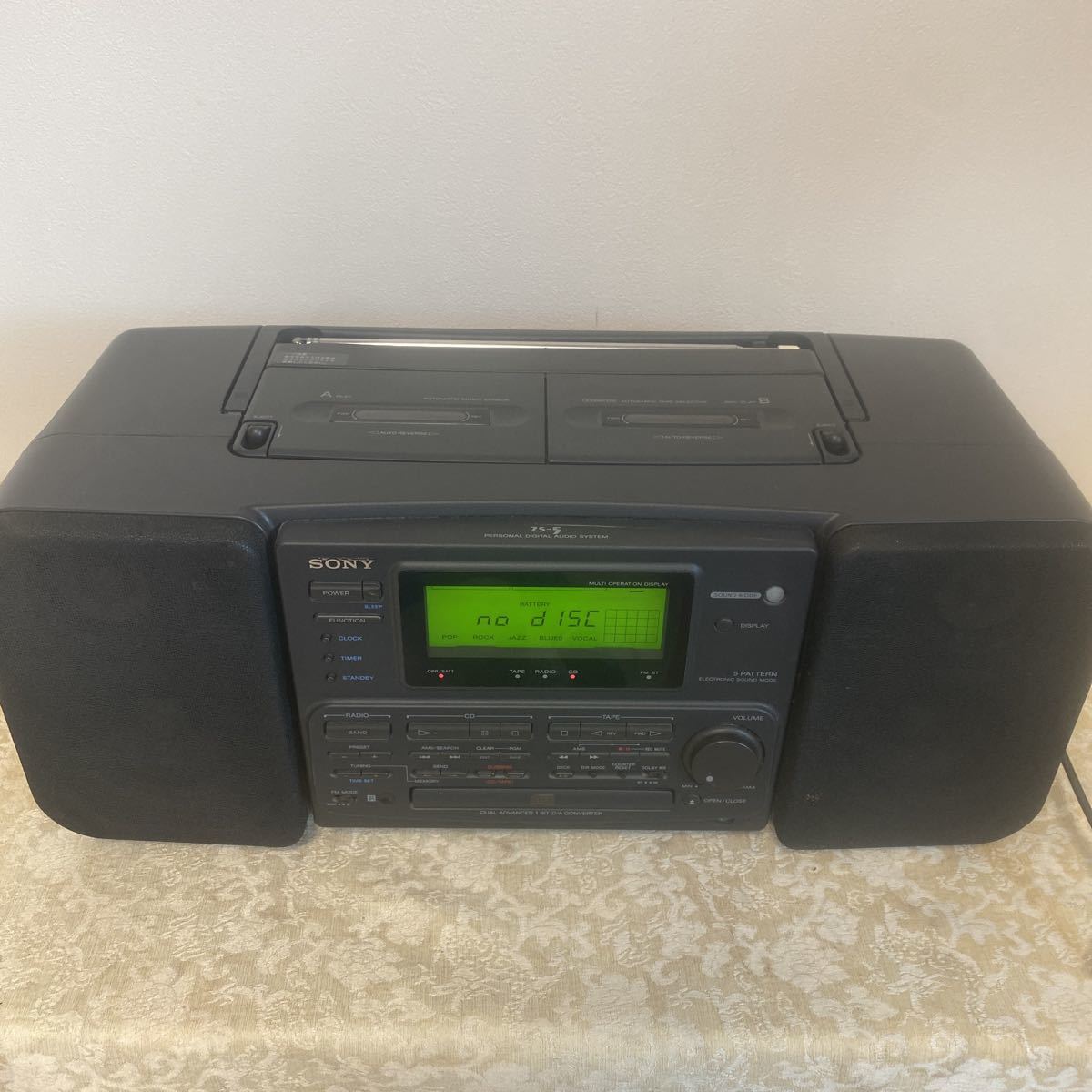 SONY ソニー CD ラジカセ ソナホーク ZSー5 SONY ZS -5 ソナホーク