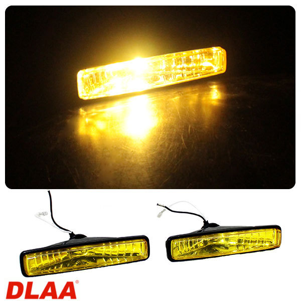  汎用 角型 フォグランプ イエロー ガラスレンズ DLAA LA-V128 170.5 &times; 40 &times; 77 mm 左右セット(ハロゲン)｜売買されたオークション情報、yahooの商品情報をアーカイブ公開 - オークファン 社外品