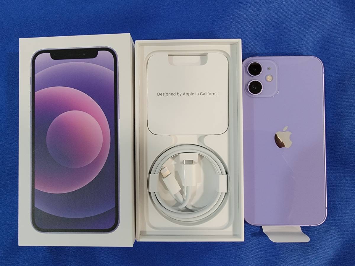  訳アリ アップル Apple iPhone12mini 64GB パープル SIMフリー MJQC3J/A バッテリ97% おまけつき(iPhone)｜売買されたオークション情報、yahooの商品情報をアーカイブ公開 - オークファン iPhone