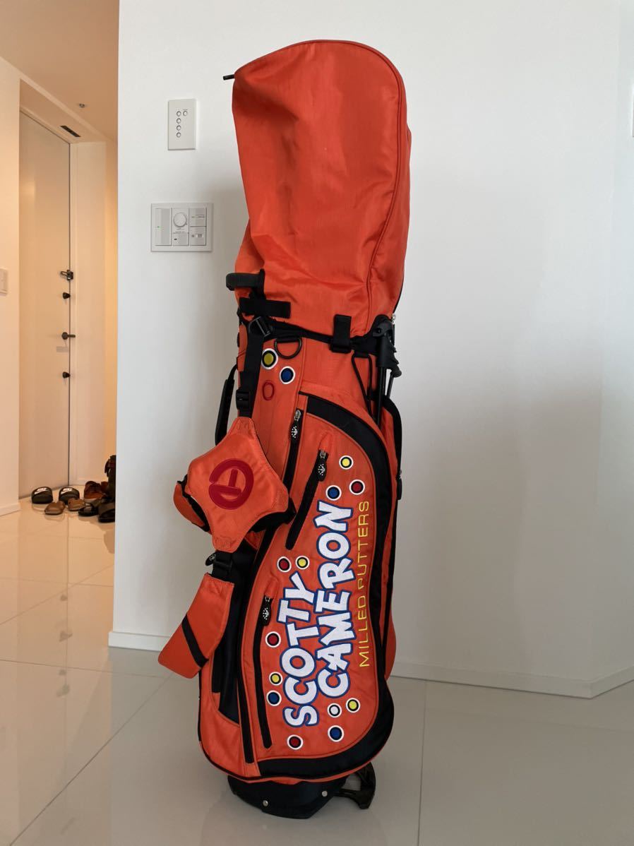 美品 スコッティキャメロン スタンドキャディバッグ ゴルフバッグ