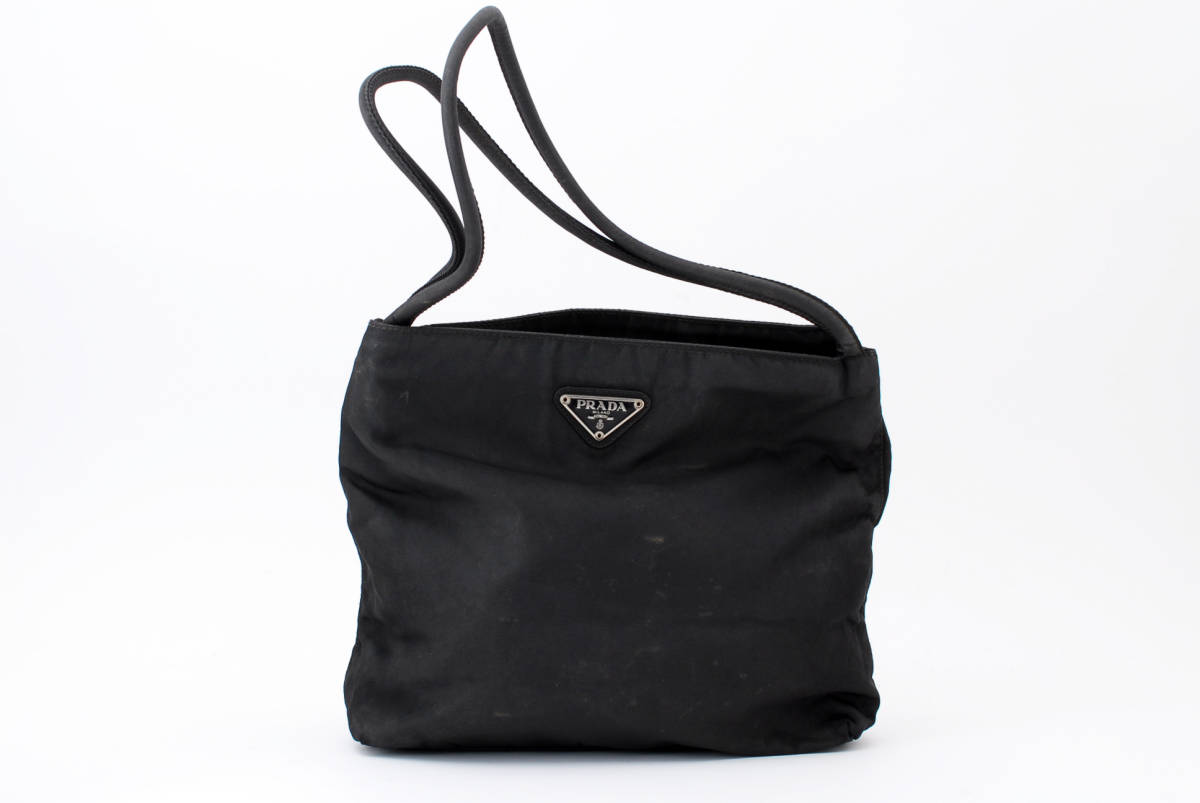 PRADA VELA トートバッグ B7790 ブラック 1円スタートメール便○ PRADA プラダ B7790 VELA トートバッグ