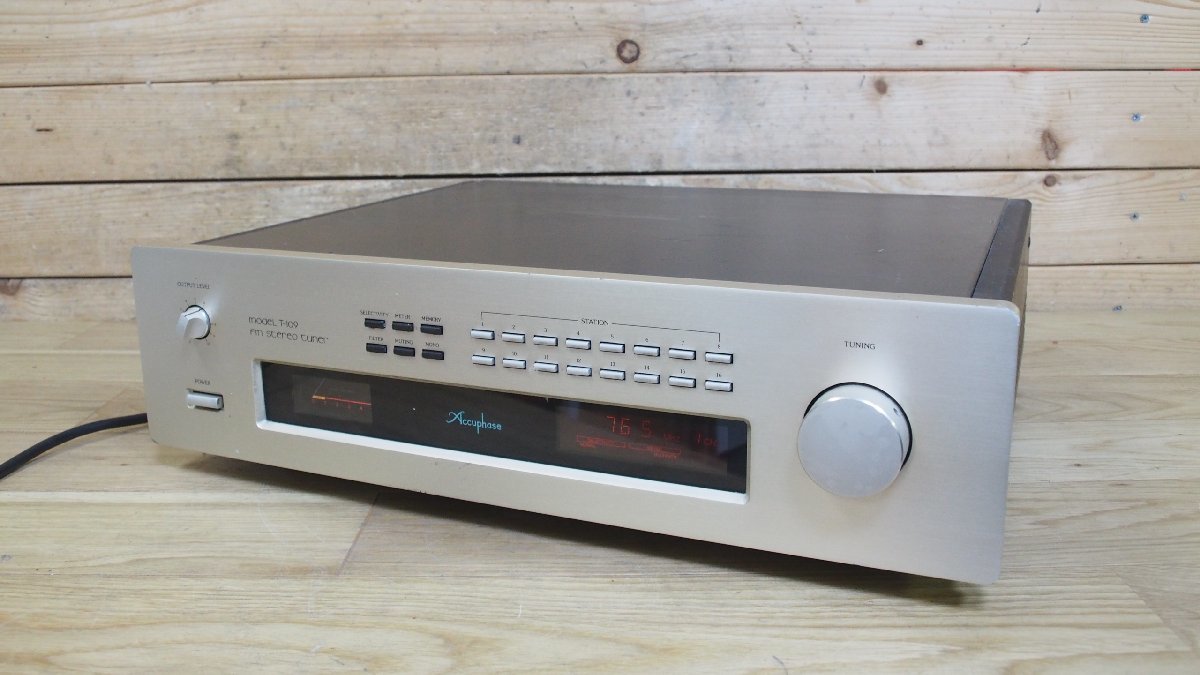 Accuphase T-109V FMチューナー アキュフェーズ オーディオ