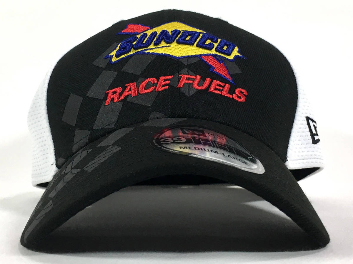 SUNOCO 純正 正規品 キャップ スノコ 帽子 M-L 公式 ロゴ マーク ニューエラ 39THIRTY オイル レーシング NHRA ナスカー インディカー 豊富な， 定番