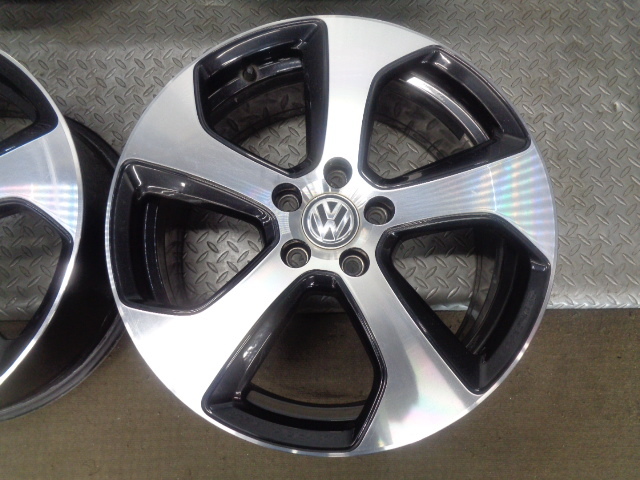 フォルクスワーゲンゴルフ GTI AUCHH 26年6月登録 純正アルミホイール