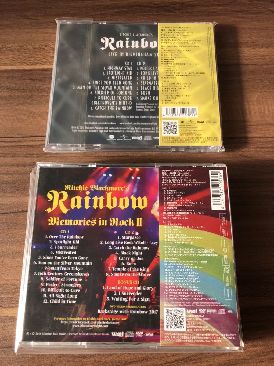 Ritchie リッチー・ブラックモアズ・レインボー ⁄ 『メモリーズ