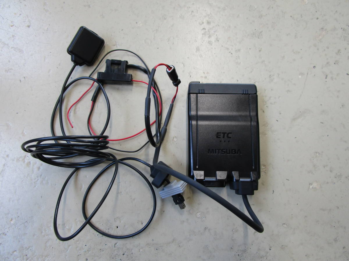 バイク用 ETC 車載器 ミツバ BE61 （検索用）ETC2.0 1200 アンテナ分離