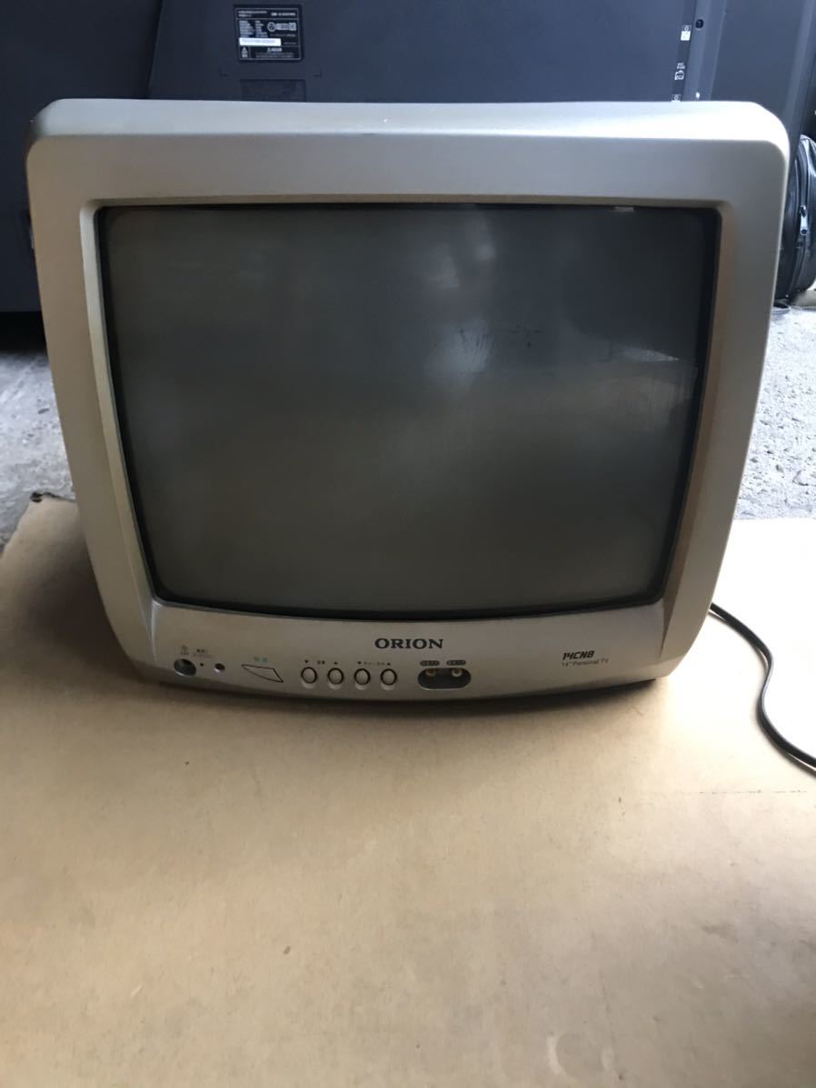 ORION ブラウン管テレビ 14型カラーテレビ 14CN8(ブラウン管)｜売買