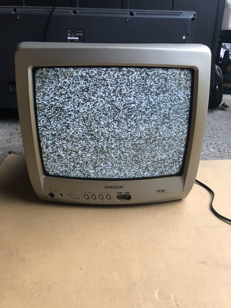 ORION ブラウン管テレビ 14型カラーテレビ 14CN8(ブラウン管)｜売買