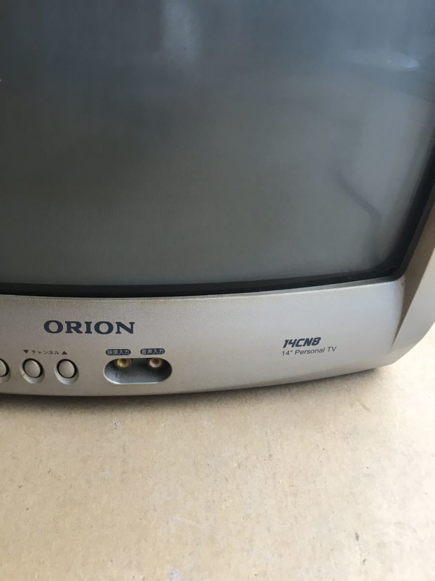 ORION ブラウン管テレビ 14型カラーテレビ 14CN8(ブラウン管)｜売買