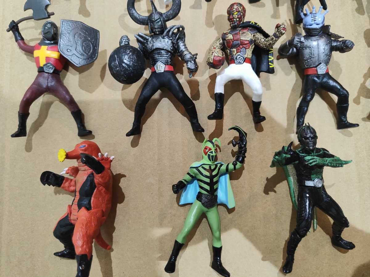 仮面ライダー HG デルザー軍団 14体セット 怪人 ガシャポン ガチャ