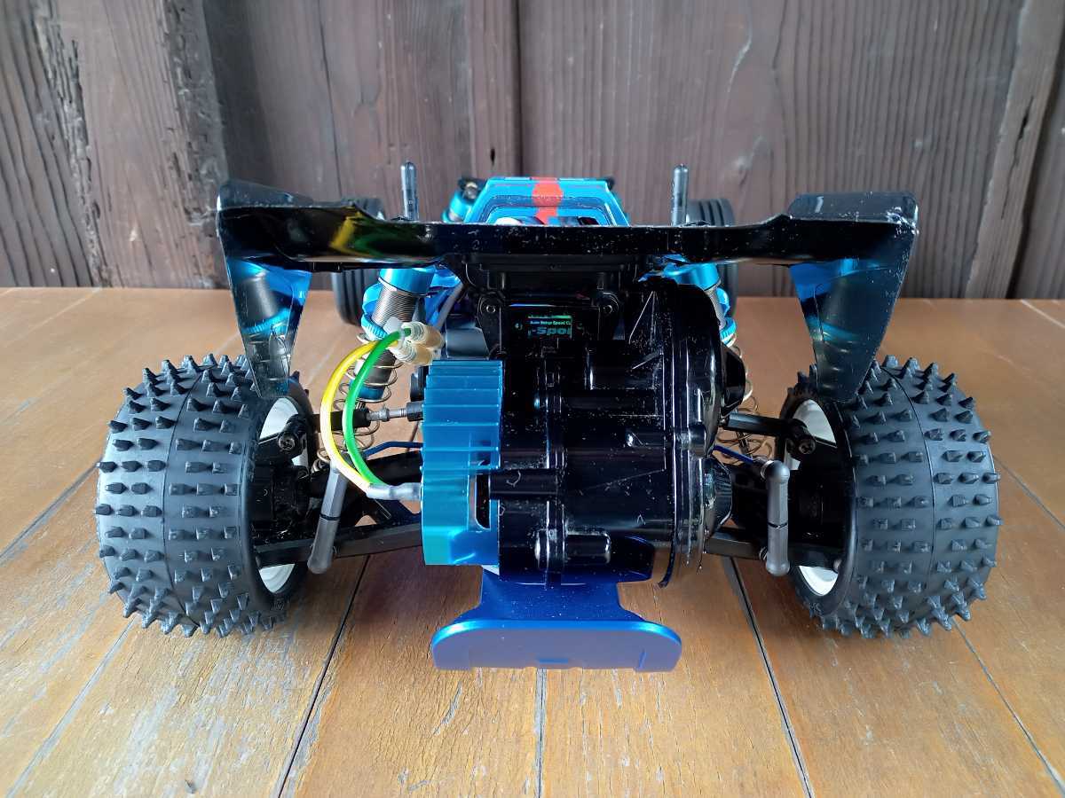 タミヤ DT-03(プロポ付き)レーシングファイターのボディ 田宮模型