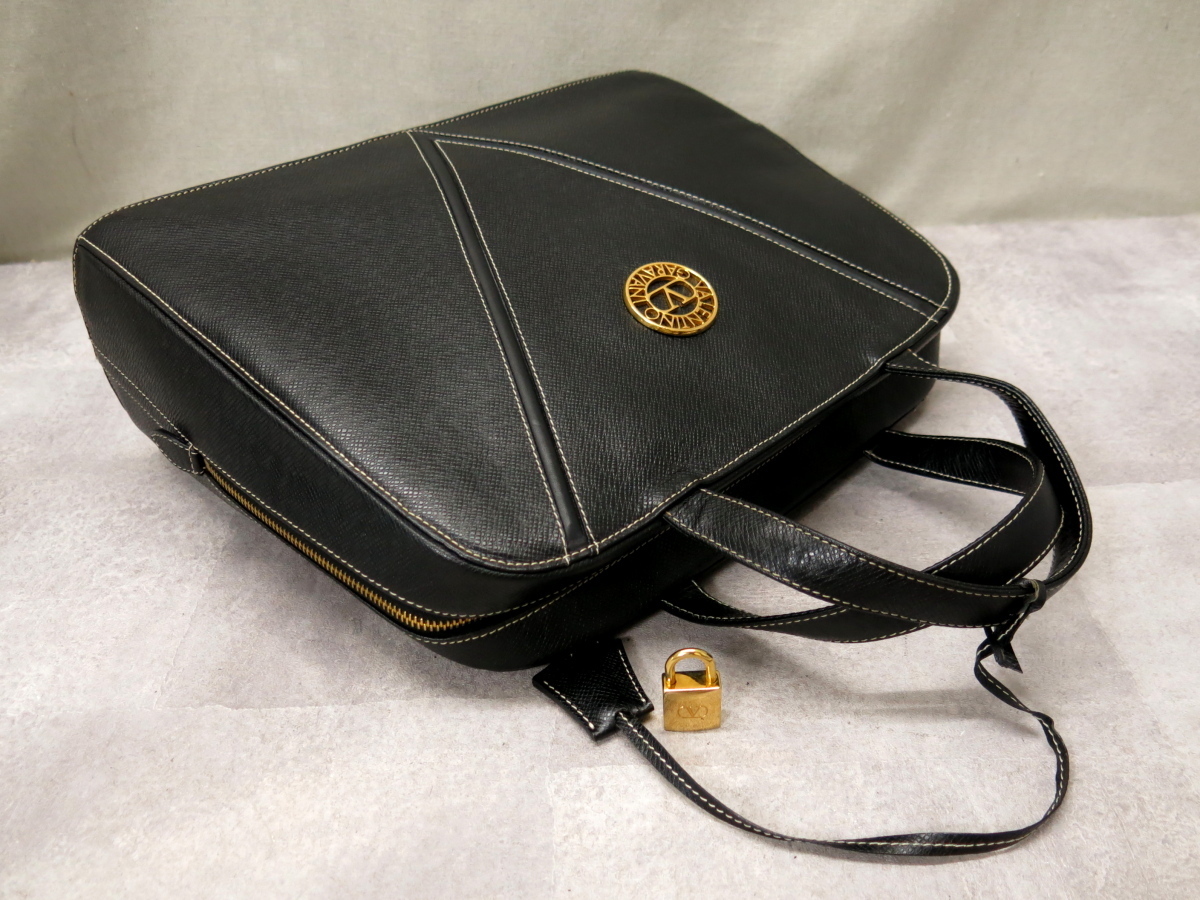 ○超美品○VALENTINO GARAVANI ヴァレンティノ ガラヴァーニ○カーフ 