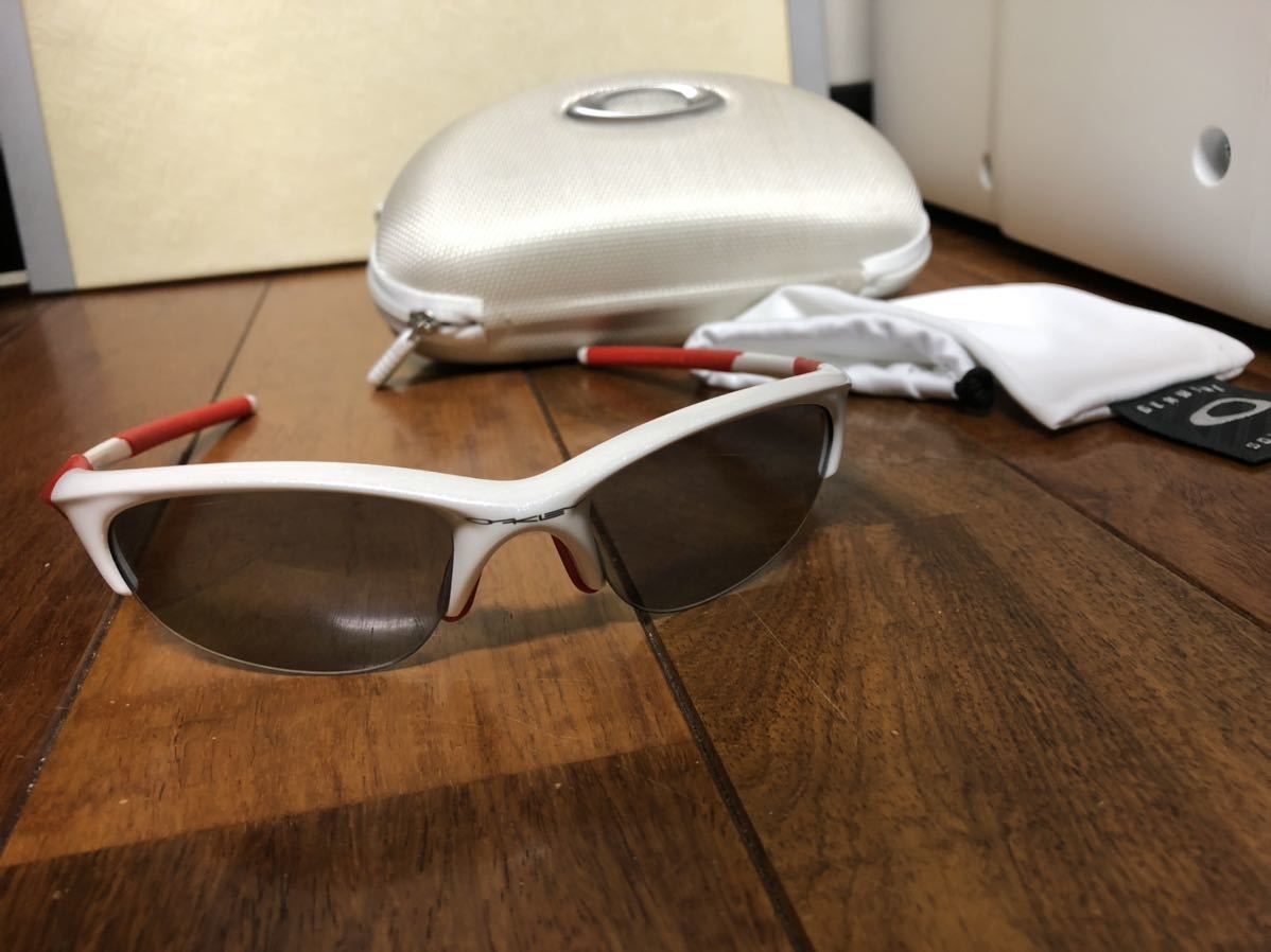 OAKLEY Ai Miyazato Model ハーフジャケット サングラス レア 限定 美品 宮里藍コラボ オークリー サングラス ハーフジャケット