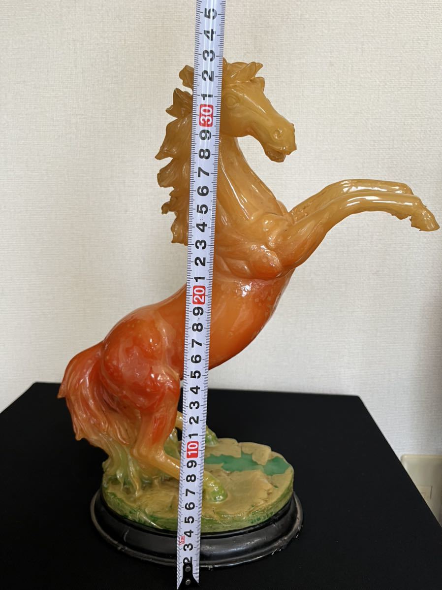 3色立ち馬 樹脂製