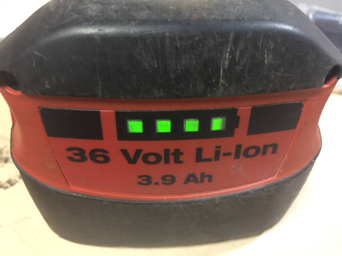 純正中古良い品！ヒルティ33V3900ｍAh大容量　バッテリーパック　B33/3.9Li-Ion　 バッテリーパック - 純正中古良い品！ヒルティ22V大容量 バッテリーの通販 (3.3Ah)B22&frasl;3.3A Japan