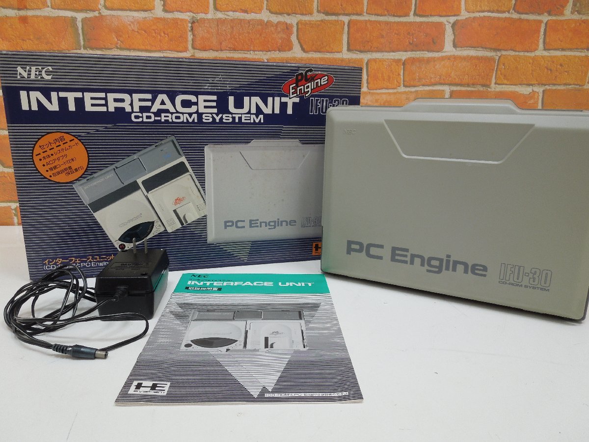 NEC PCエンジン インターフェイスユニット IFU-30 CD ROM2 CDR-30/PC