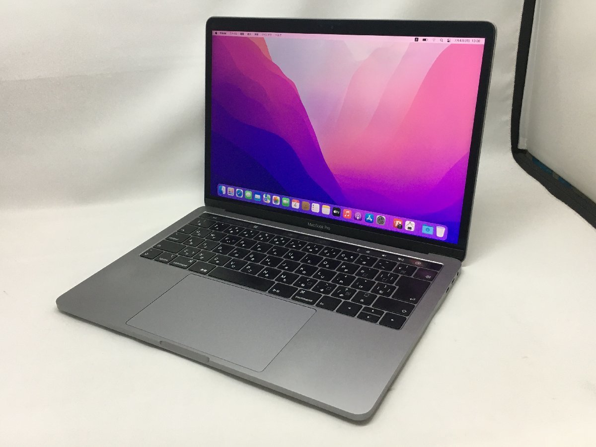 1円スタート！！ MacBook Pro A1989 (13-inch， 2018， Four 