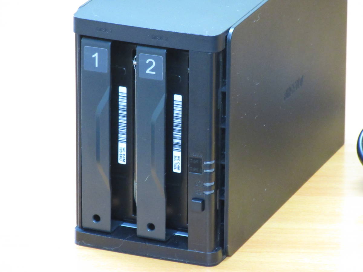 □BUFFALO ネットワーク対応HDD(NAS)□LS420D0402C□4TB（2TB*2