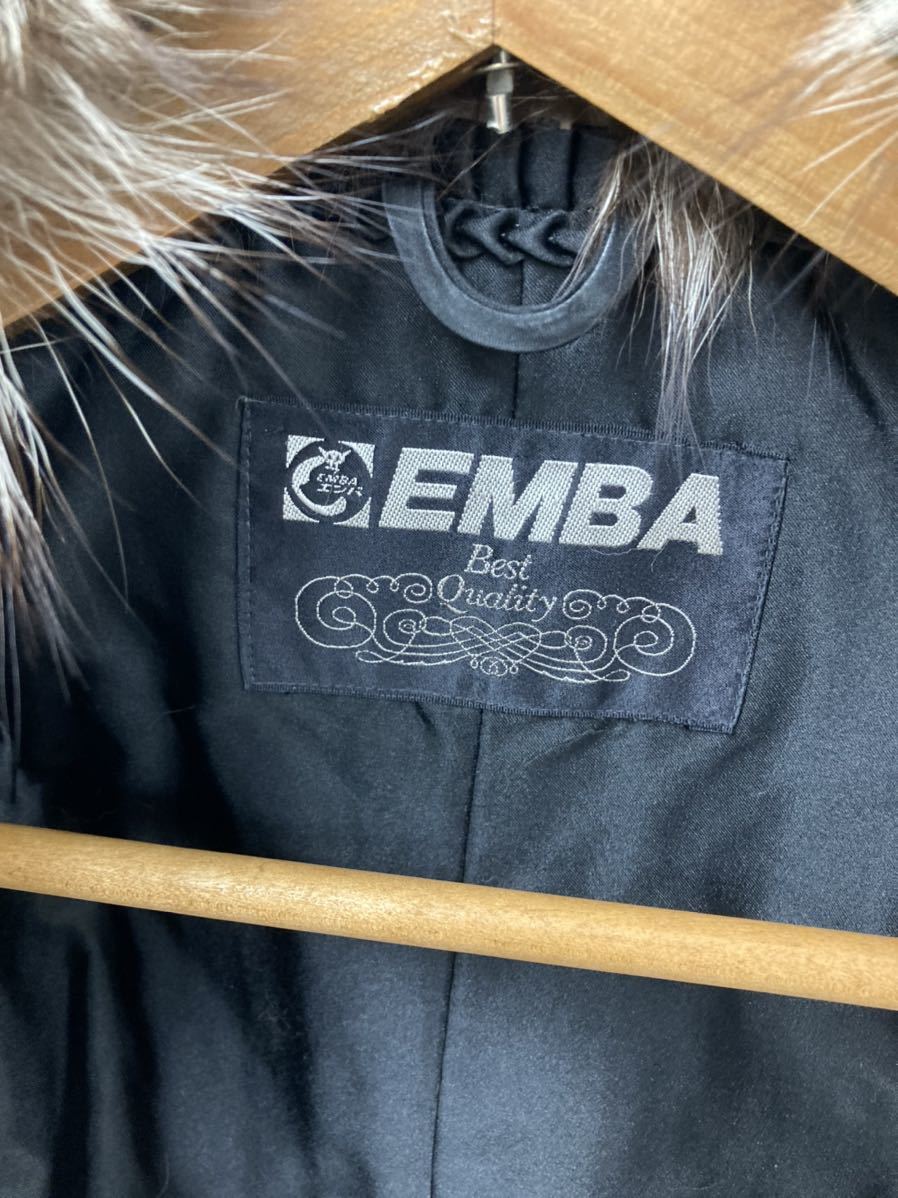 プレミアム・アウトレット エンバ EMBA 毛皮 ハーフコート フォックス