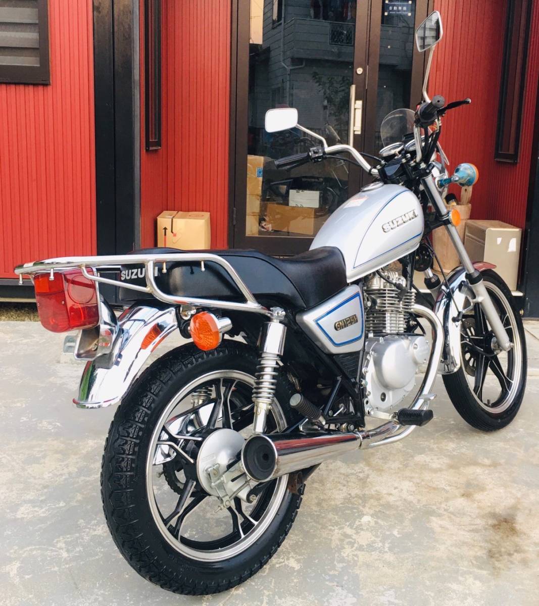 gn125 -2f スズキ 車体 スズキ GN125 GN125H 14,339km 中古車体 ！動画