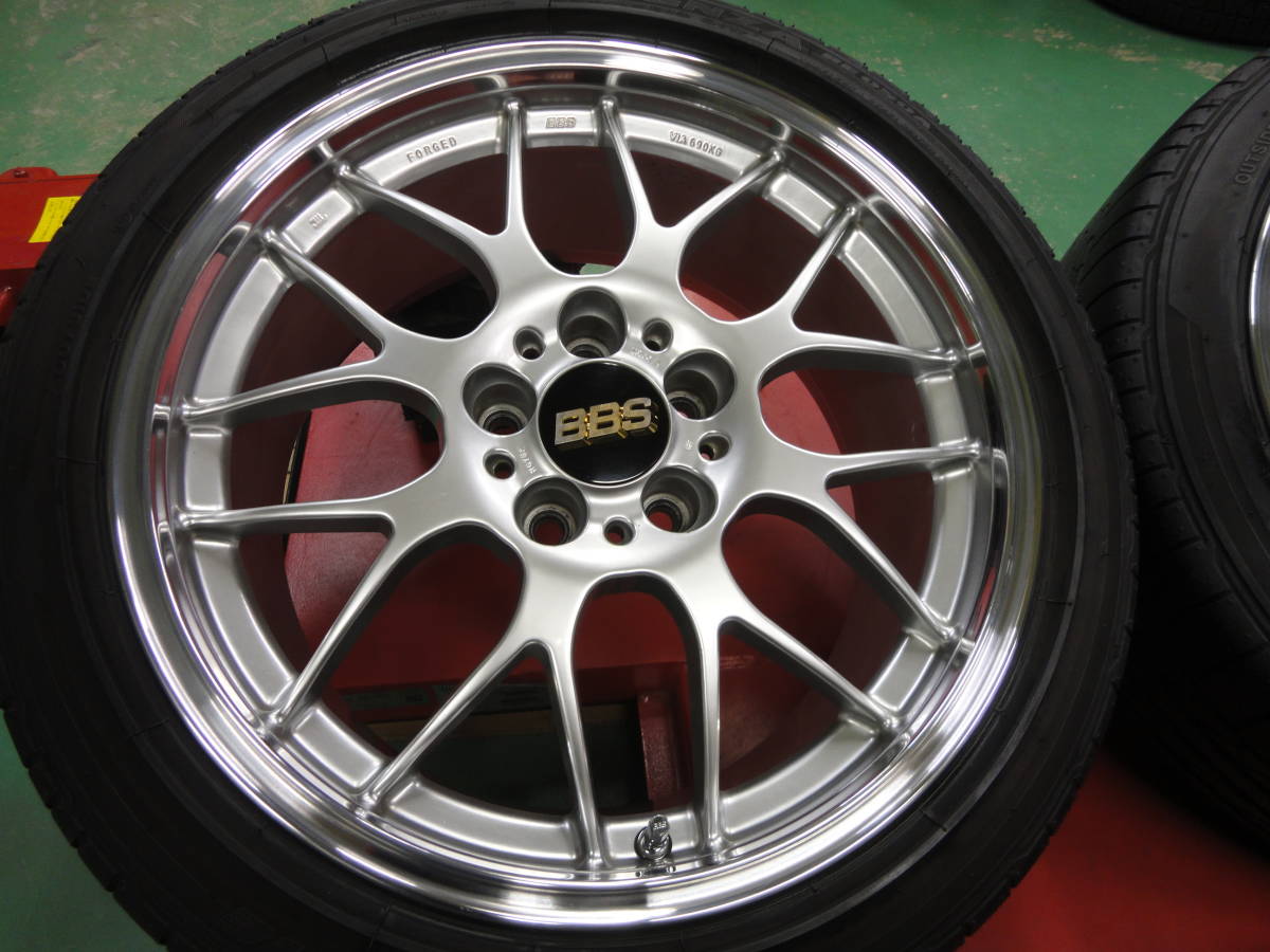 超 本物BBS純正品 BBS RG-R DS 鍛造forged RG782 RGR 現行品 4本同サイズ 8 5J+43 トヨタ クラウン ...
