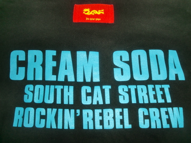 Cream Soda オリジナル T シャツ M クリームソーダ Cream Soda Modern T ピンクドラゴン 原宿 ペパーミント Chopper キャット 文字 ロゴ 売買されたオークション情報 Yahooの商品情報をアーカイブ公開 オークファン Aucfan Com