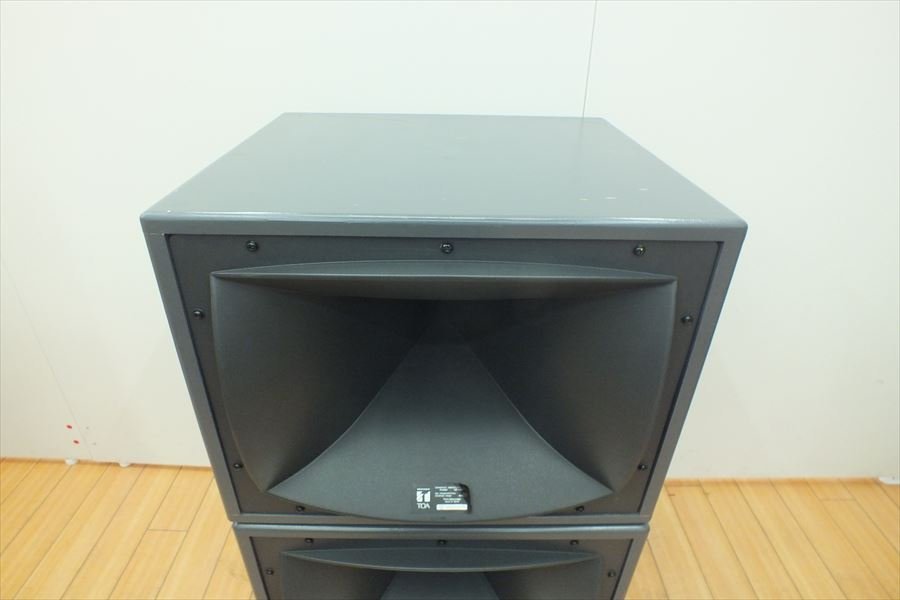 ☆TOA トーア ホーン:LE-M64 ドライバー:HFD-260-8 スピーカー 取扱説明書有り 現状品 中古 220707G2150