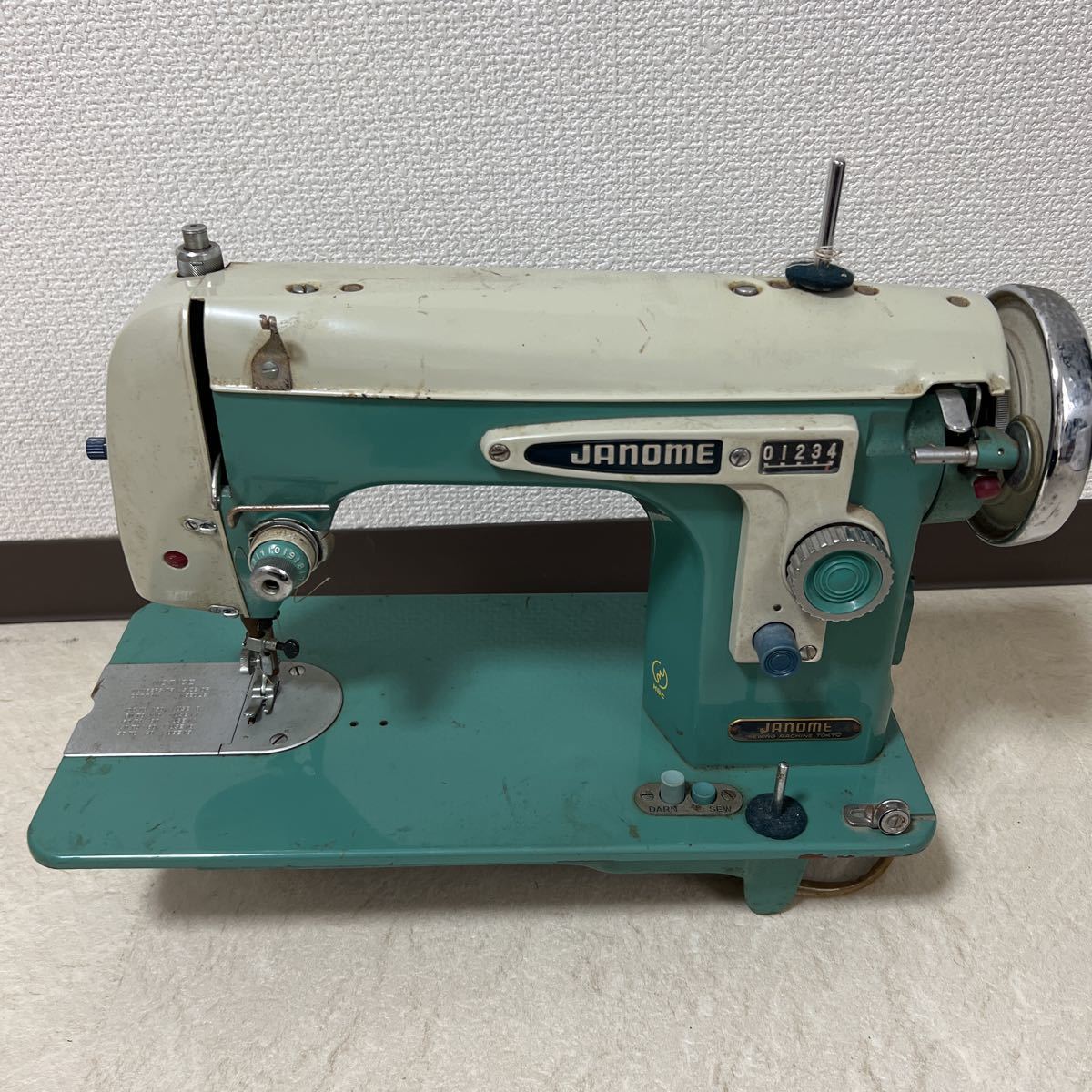 JANOME ジャノメミシン アンティーク 昭和レトロ アンティーク 