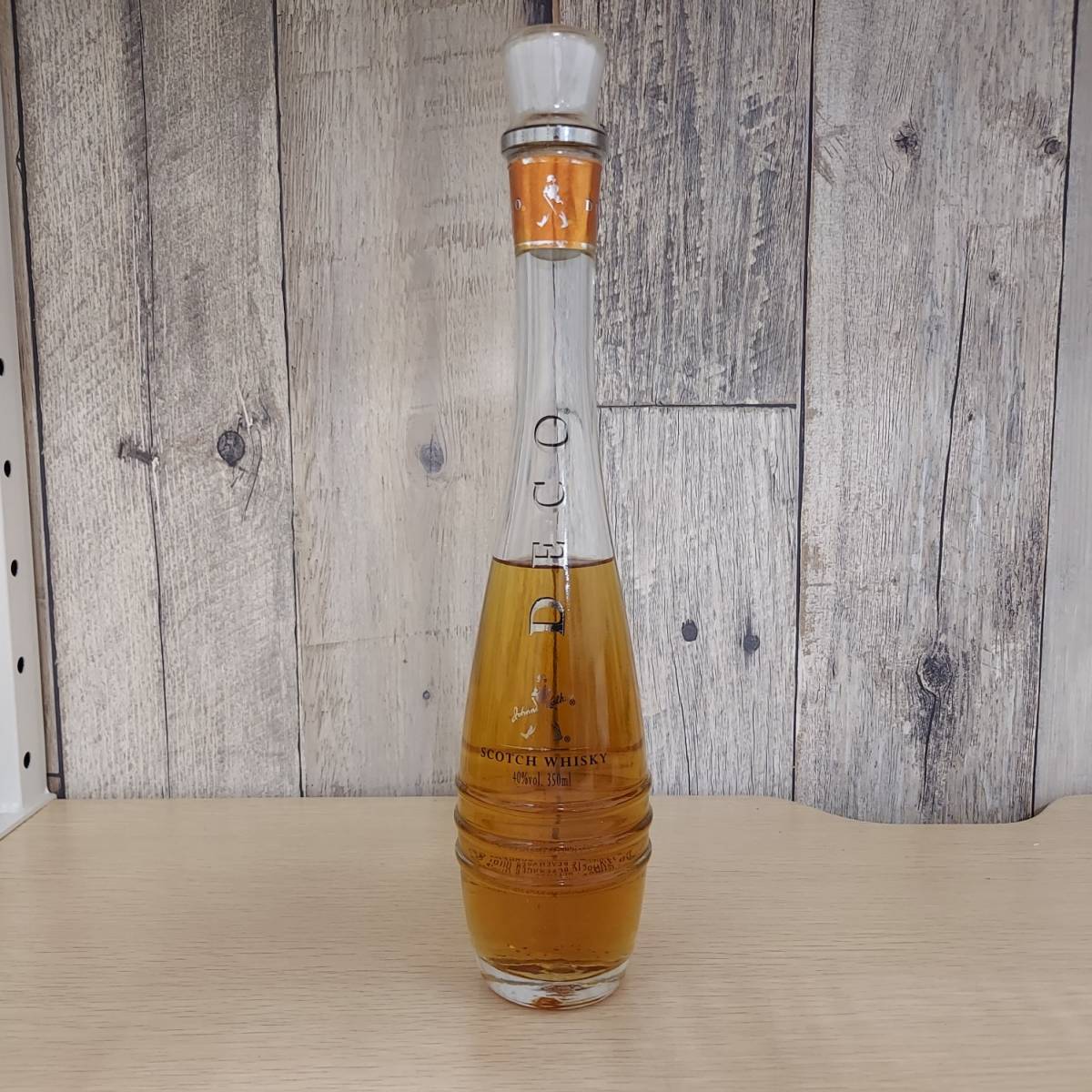 【完全未開封】Johnnie Walker DECO 40度 350mL ◇注目! ジョニーウォーカー デコ 350ml 40% 箱付 DH ジョニー
