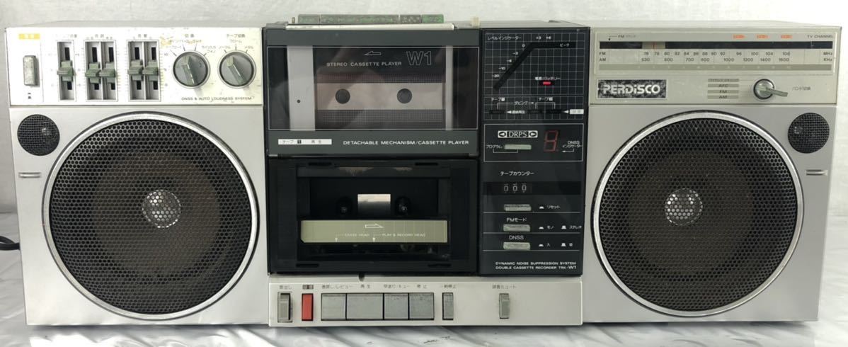 HITACHI PERDISCO TRK-W3 レトロ　バブル家電 HITACHI PERDISCO 日立 パディスコ TRK-W1 Yahoo!オークション