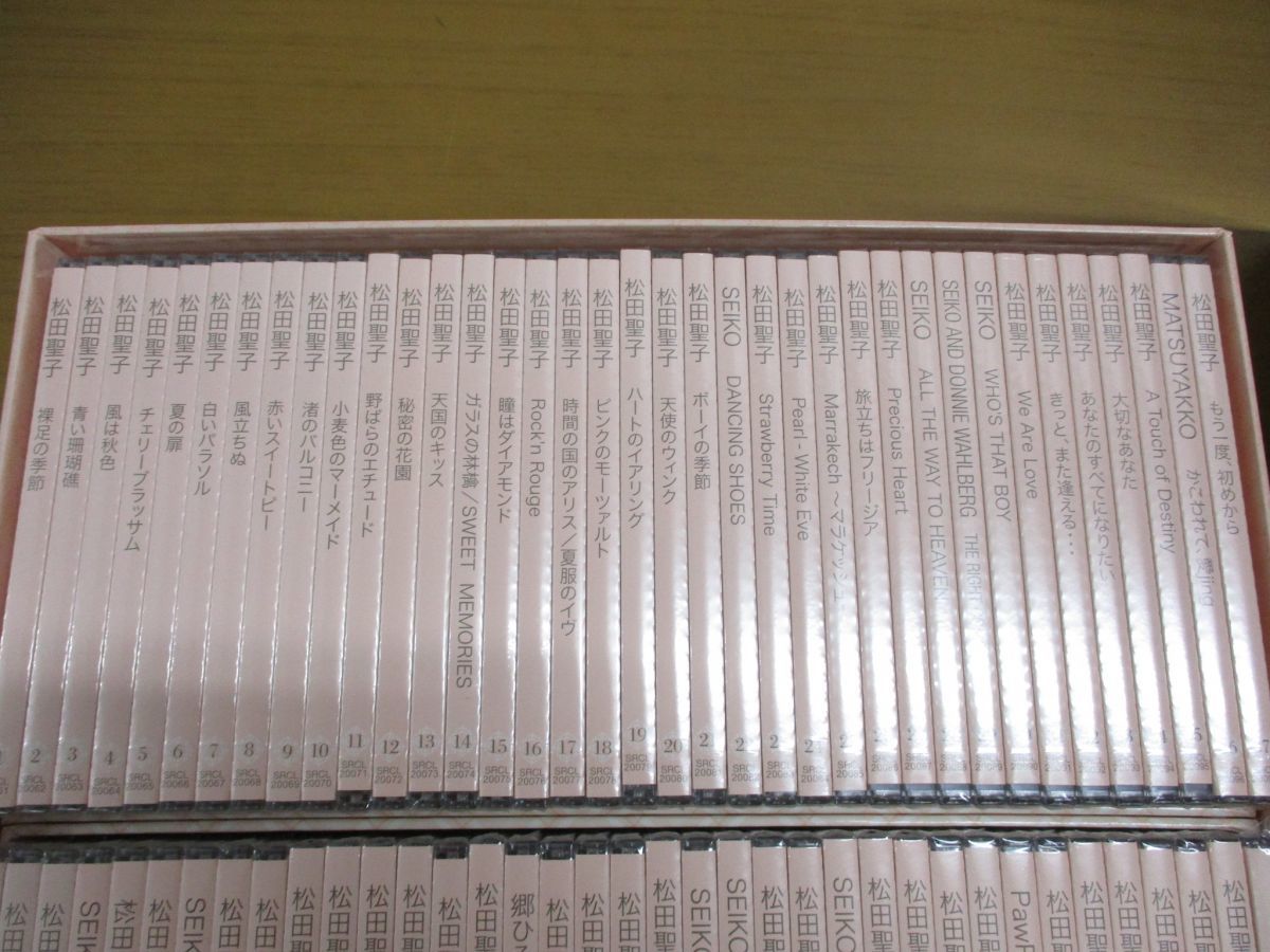□01)【同梱不可】Seiko Matsuda Single Collection 30th Anniversary