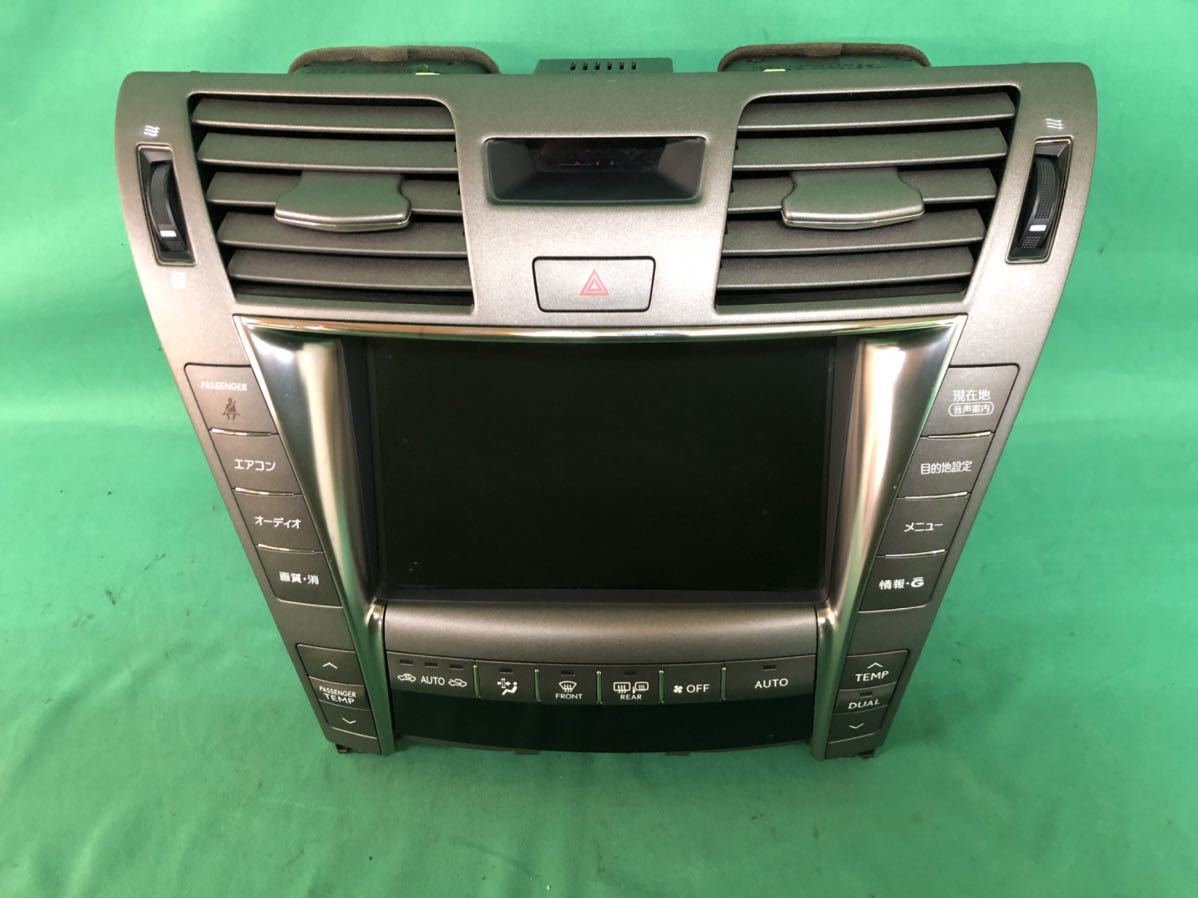 【人気，低価】 MT051 レクサス LEXUS USF40 LS460 平成18年12月 純正 FUJITSU TEN マルチモニター 86430-50060 地図データ 2009年春(レクサス用)｜売買されたオークション情報、yahooの商品情報をアーカイブ公開 - オークフ レクサス用