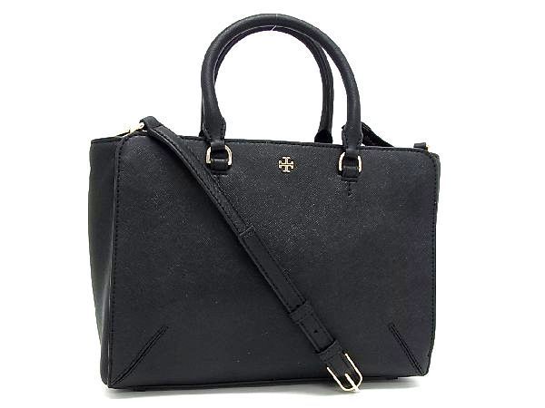 1円 TORY BURCH トリーバーチ レザー 2WAY ハンドバッグ ショルダー 