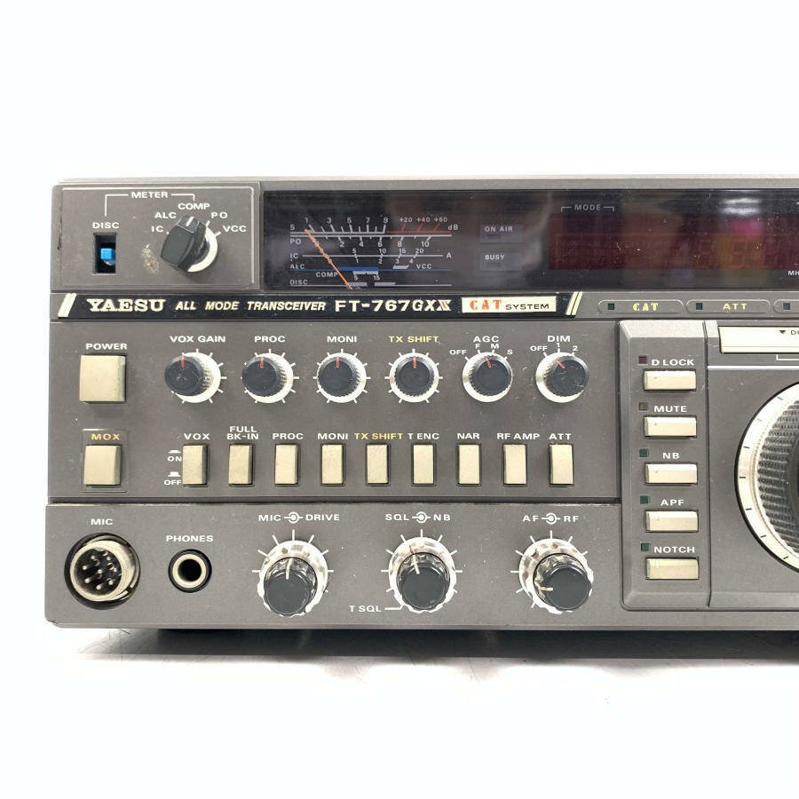yaesu FT-767GXX オールモードHFトランシーバー ・・ジャンク扱い