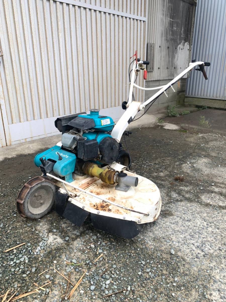 □福岡発□ クボタ ロータリーモア 草刈機 型式GC702-D ガソリン 