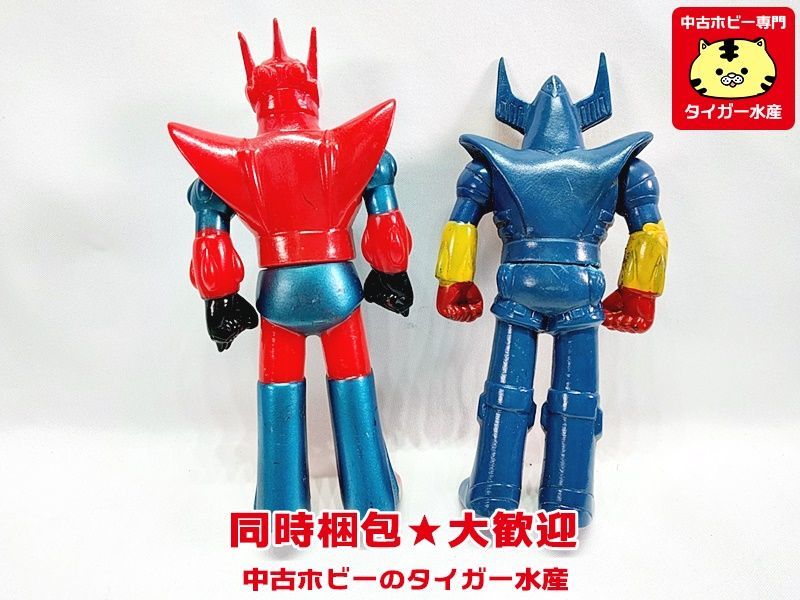 タケミ ソフビ マシーンブラスター・ロボクレスサンダイオー 2点セット 