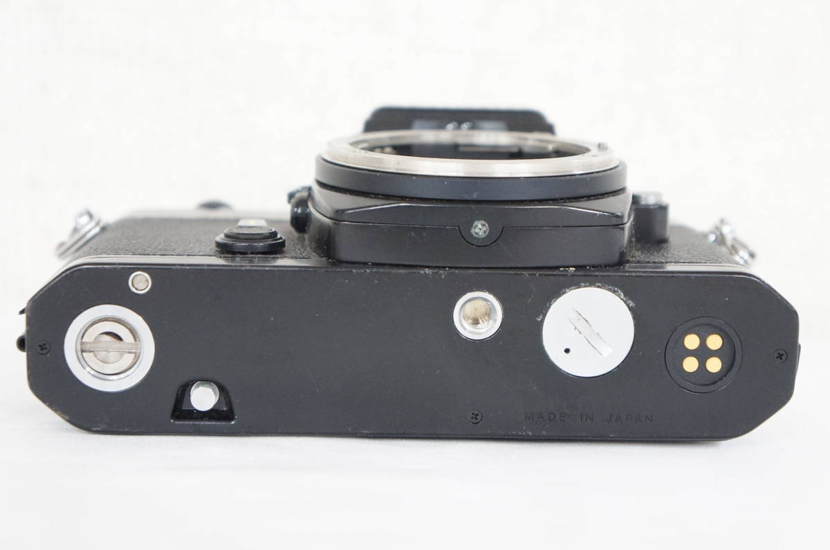 ⑤ Nikon ニコン FM ブラック ボディ フィルムカメラ 8807060601 Nikon FM ニコン F3.5 レンズセット ★MFフィルムカメラ★
