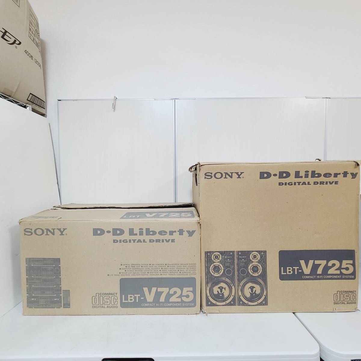 A5932】 SONY ソニー LBT-V725 システムコンポ LIBERTY リバティ 箱 
