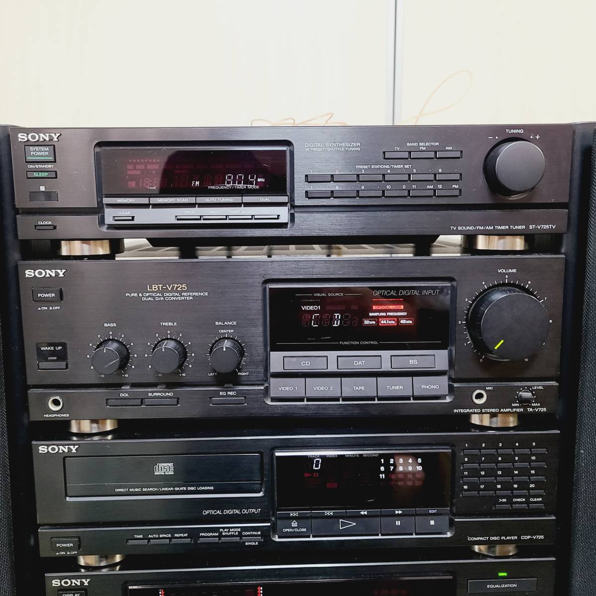 A5932】 SONY ソニー LBT-V725 システムコンポ LIBERTY リバティ 箱 
