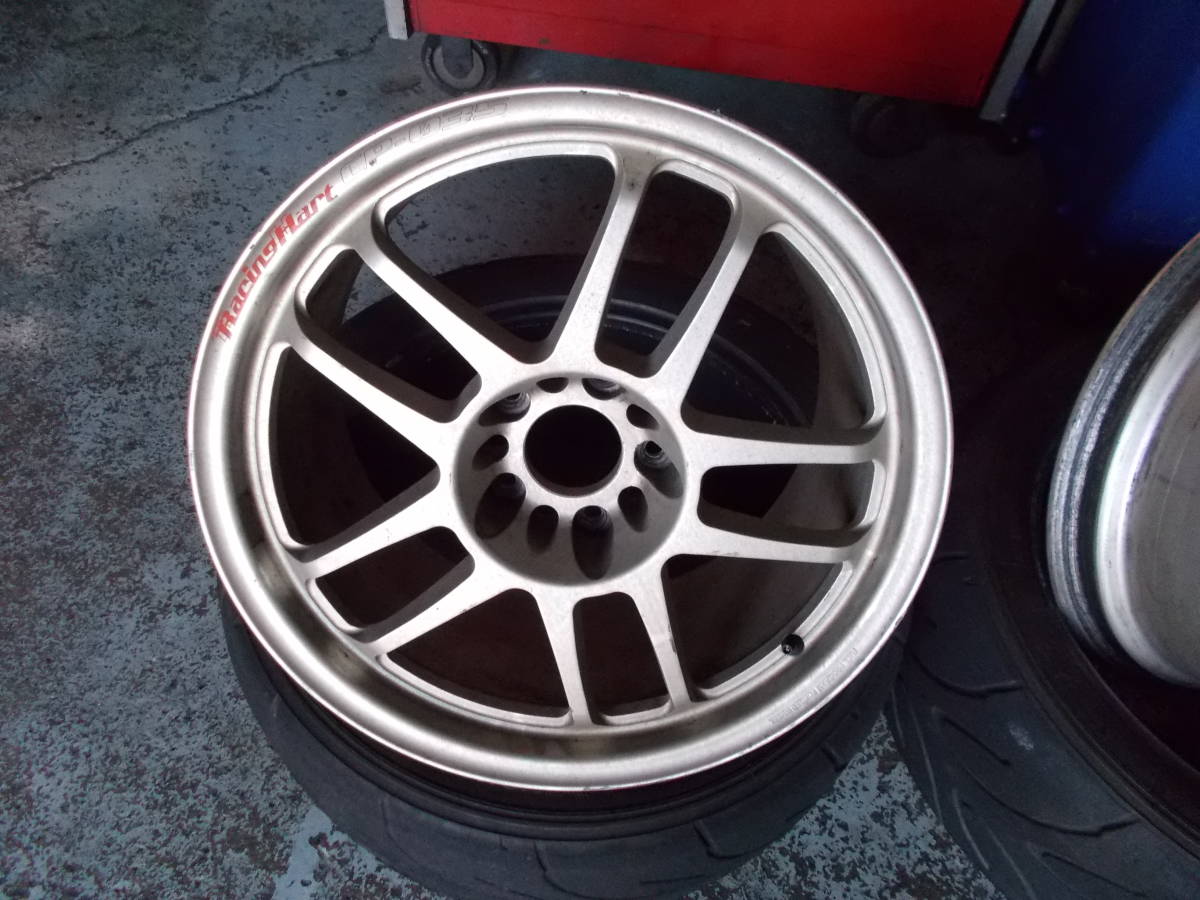☆17inch 8.0J（8J × 17インチ) PCD100/5H inset＋35☆迫力の段付